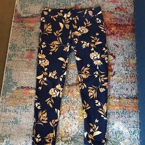 Cute Navy Blue with Floral pattern